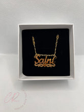 Load image into Gallery viewer, Heart Script Necklace
