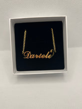 Load image into Gallery viewer, Style 21 Cursive Script Necklace
