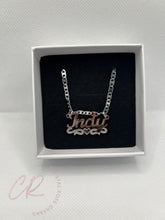 Load image into Gallery viewer, Heart Script Necklace
