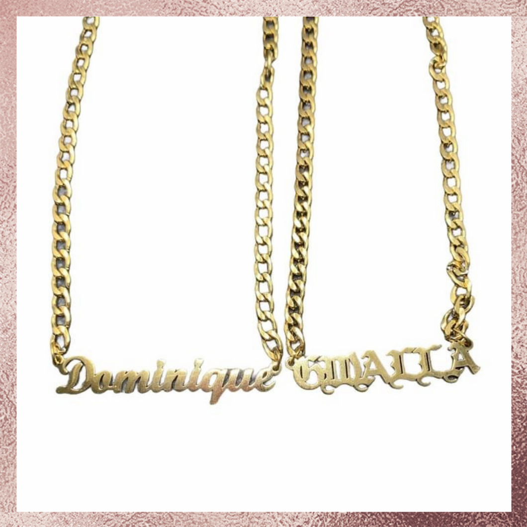 Custom Name Choker