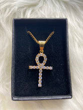 Load image into Gallery viewer, Icy Girl Ankh Necklace
