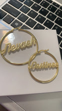 Load image into Gallery viewer, Classic Custom Name Earrings
